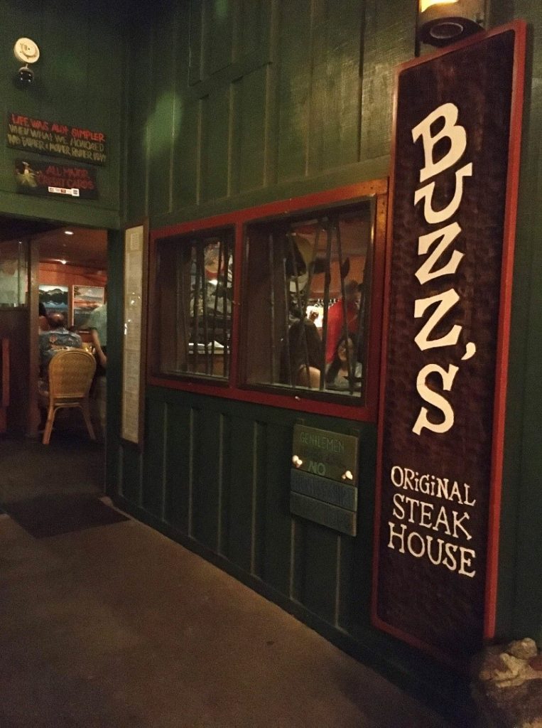Buzz`s Original Steak House in Kailua;